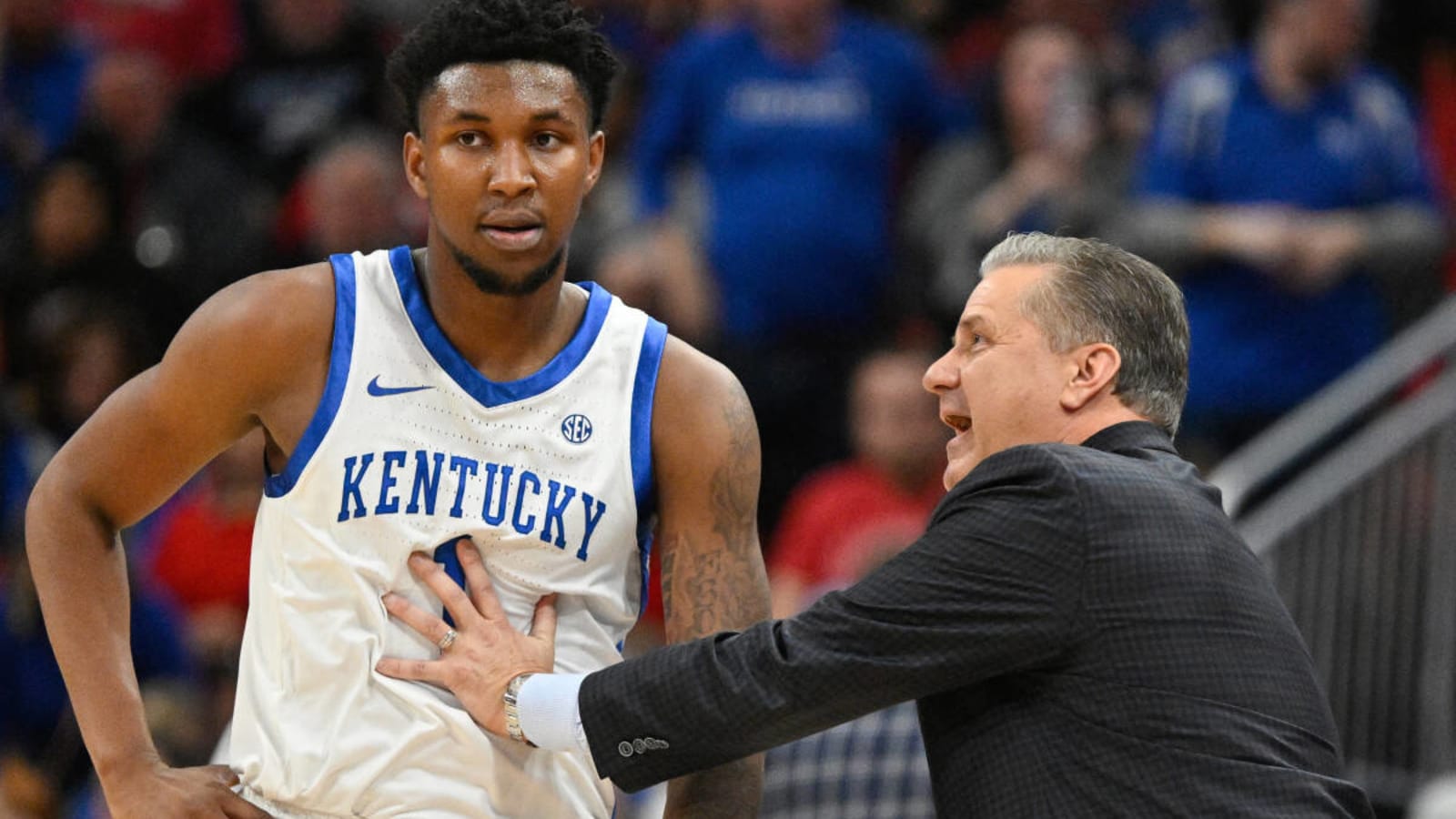 Kentucky Basketball: Time to hit the panic button on freshman wing Justin Edwards?