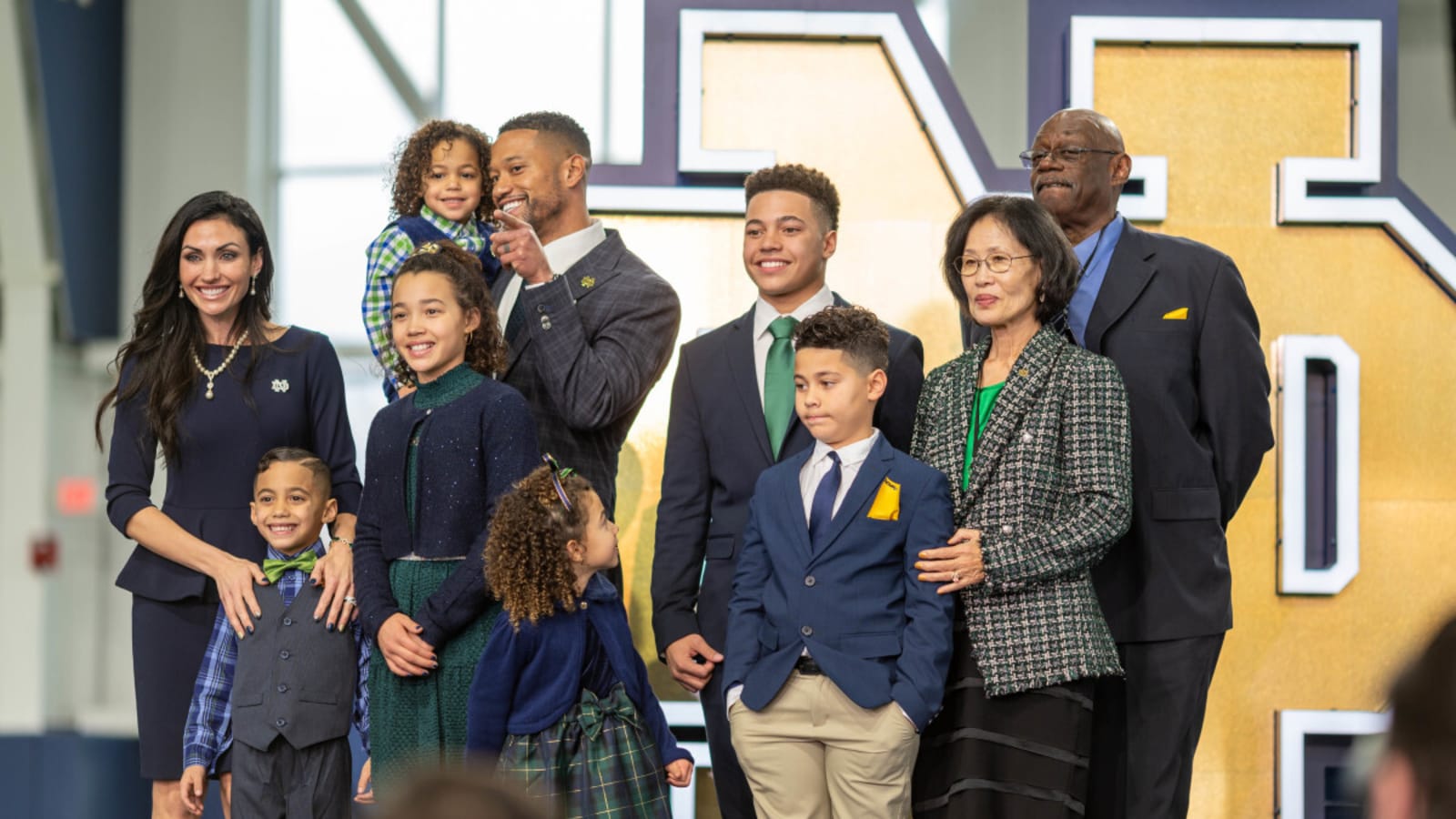 Marcus Freeman Embraces Parents&#39; Diverse Background as Notre Dame Coach Makes History