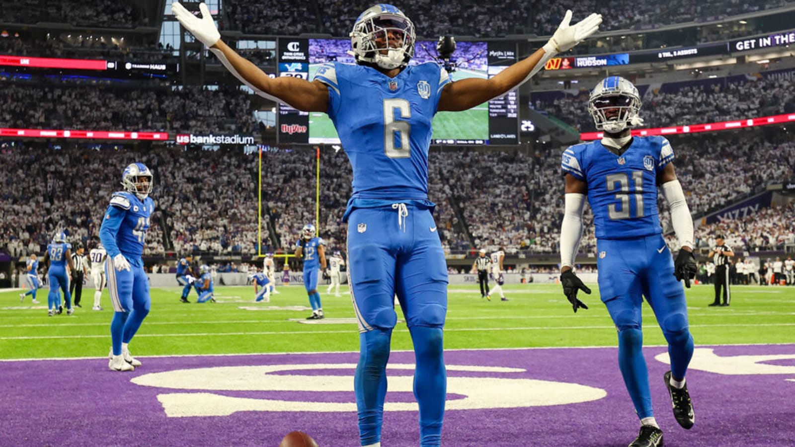 Detroit Lions Ifeatu Melifonwu Planned Trolling Vikings After Interception