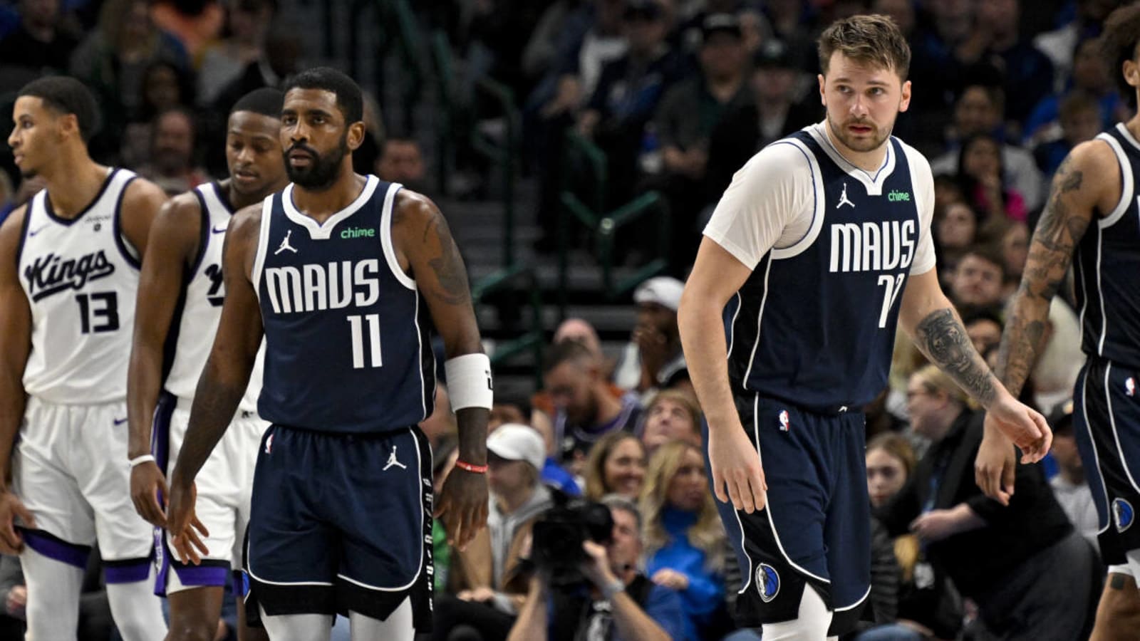 Luka Doncic And Kyrie Irving On Kawhi Leonard&#39;s Absence Affecting Mavericks&#39; Preparation In Game 1