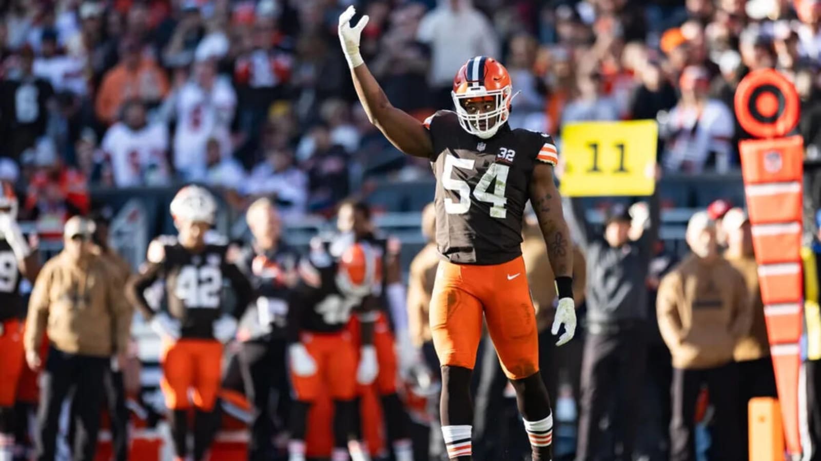 Browns’ Ogbo Okoronkwo has a goal set for the 2024 season that he has never reached in his NFL career