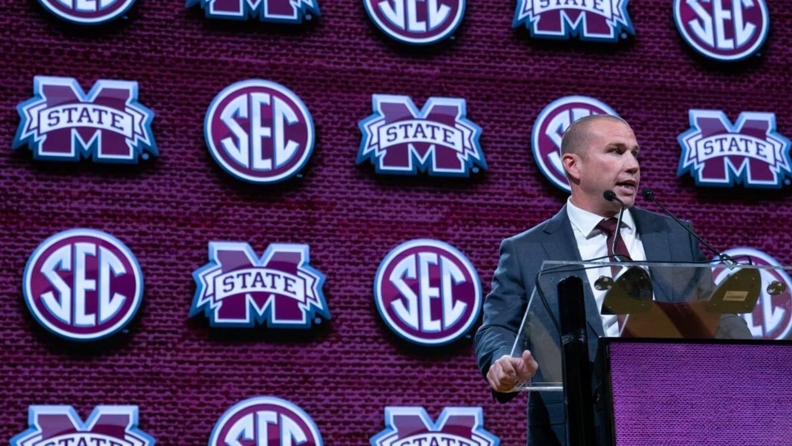 How Mississippi State&#39;s Zach Arnett Carried Mike Leach&#39;s Legacy Into SEC Media Days