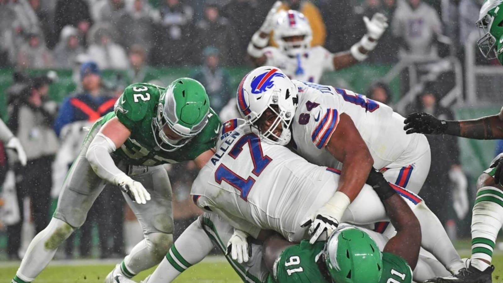 Eagles Injury Update Fletcher Cox exits early vs. Bills Yardbarker