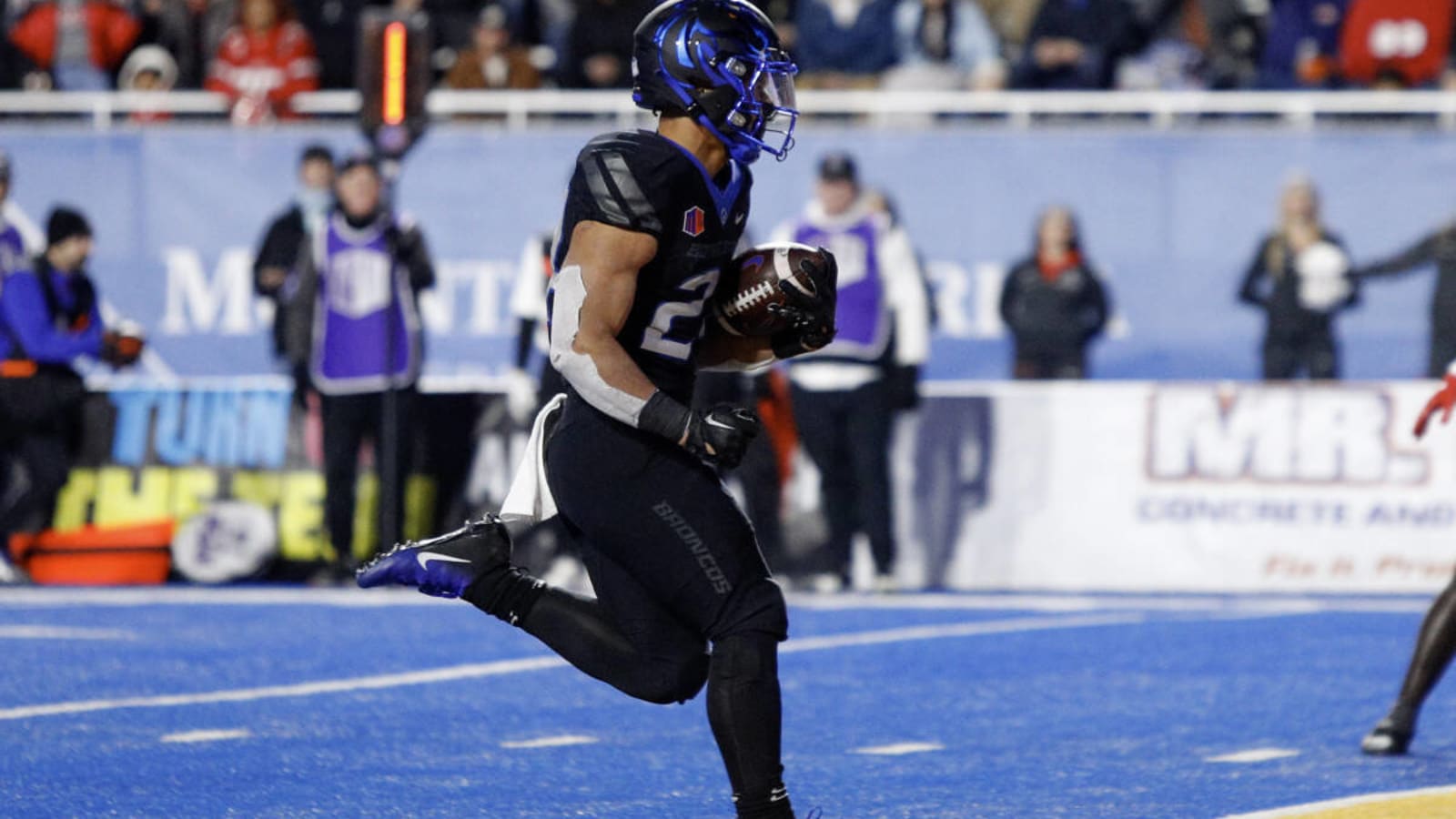 NFL Combine: Boise State RB George Holani Runs A 4.52-Second 40-Yard Dash