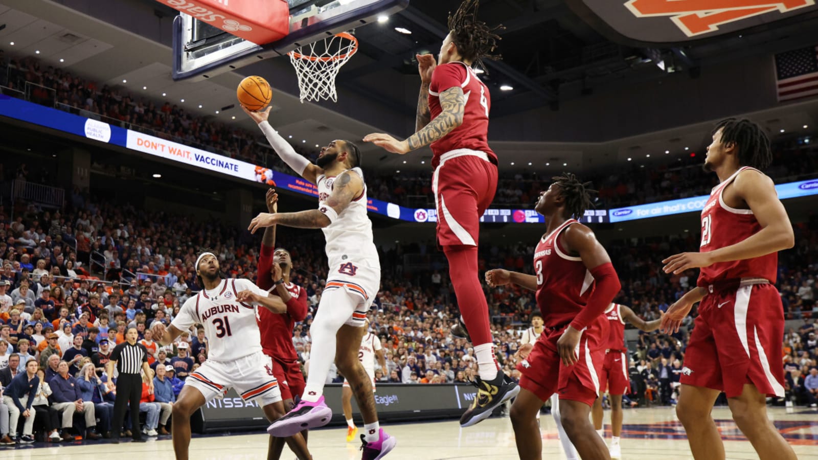 Auburn Maintains No. 1 Seed In ESPN&#39;s Latest Bracketology