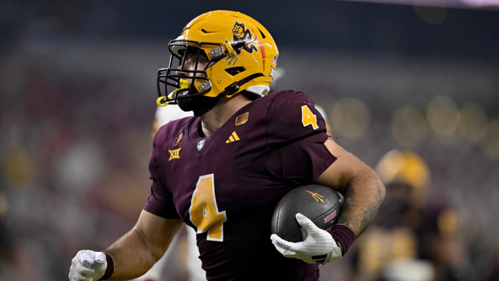 Arizona State RB Cam Skattebo Predicted to Join $258 Million Star QB on NFL Contender