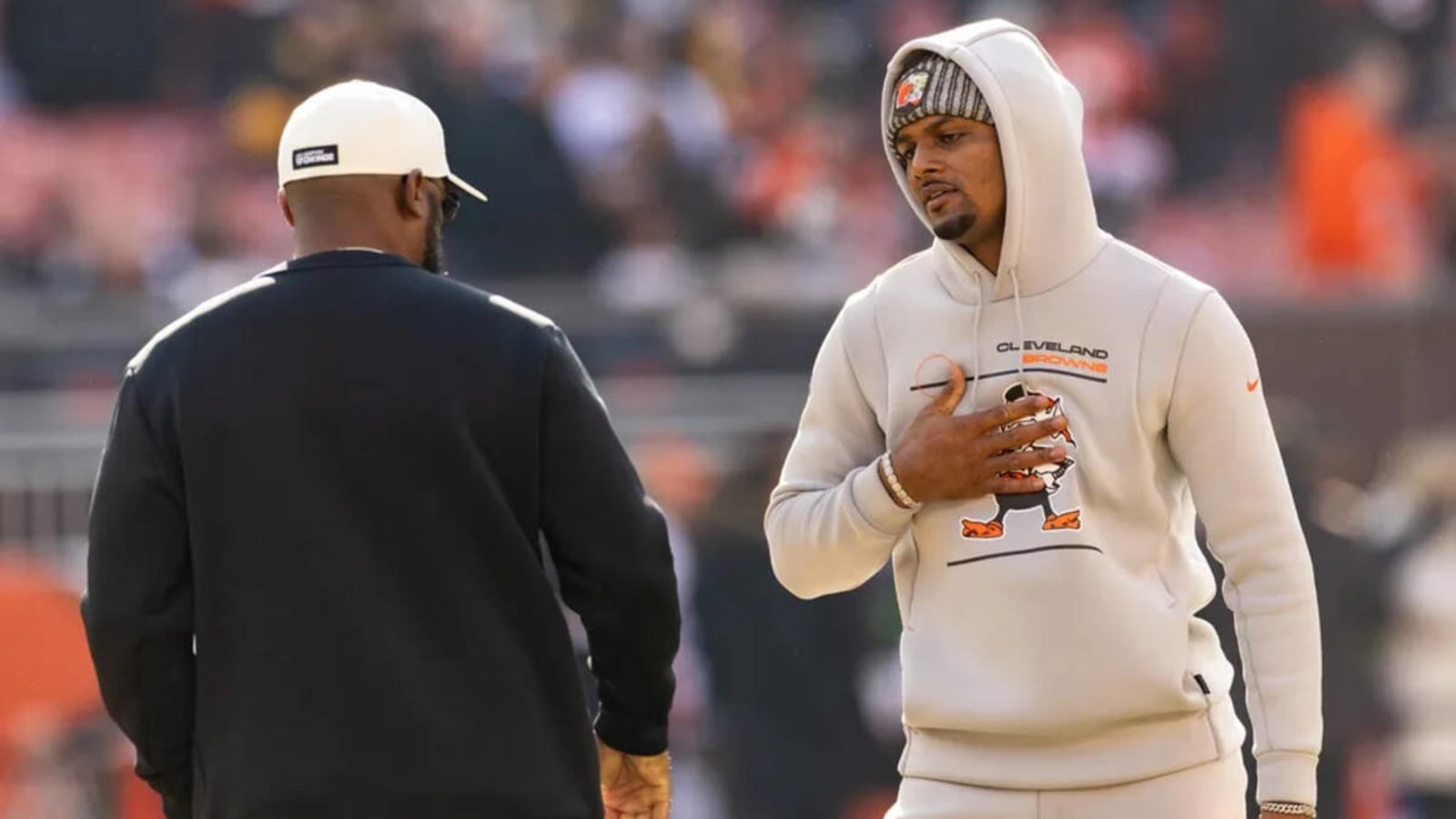 A positive update on where Deshaun Watson stands with throwing the football following shoulder surgery