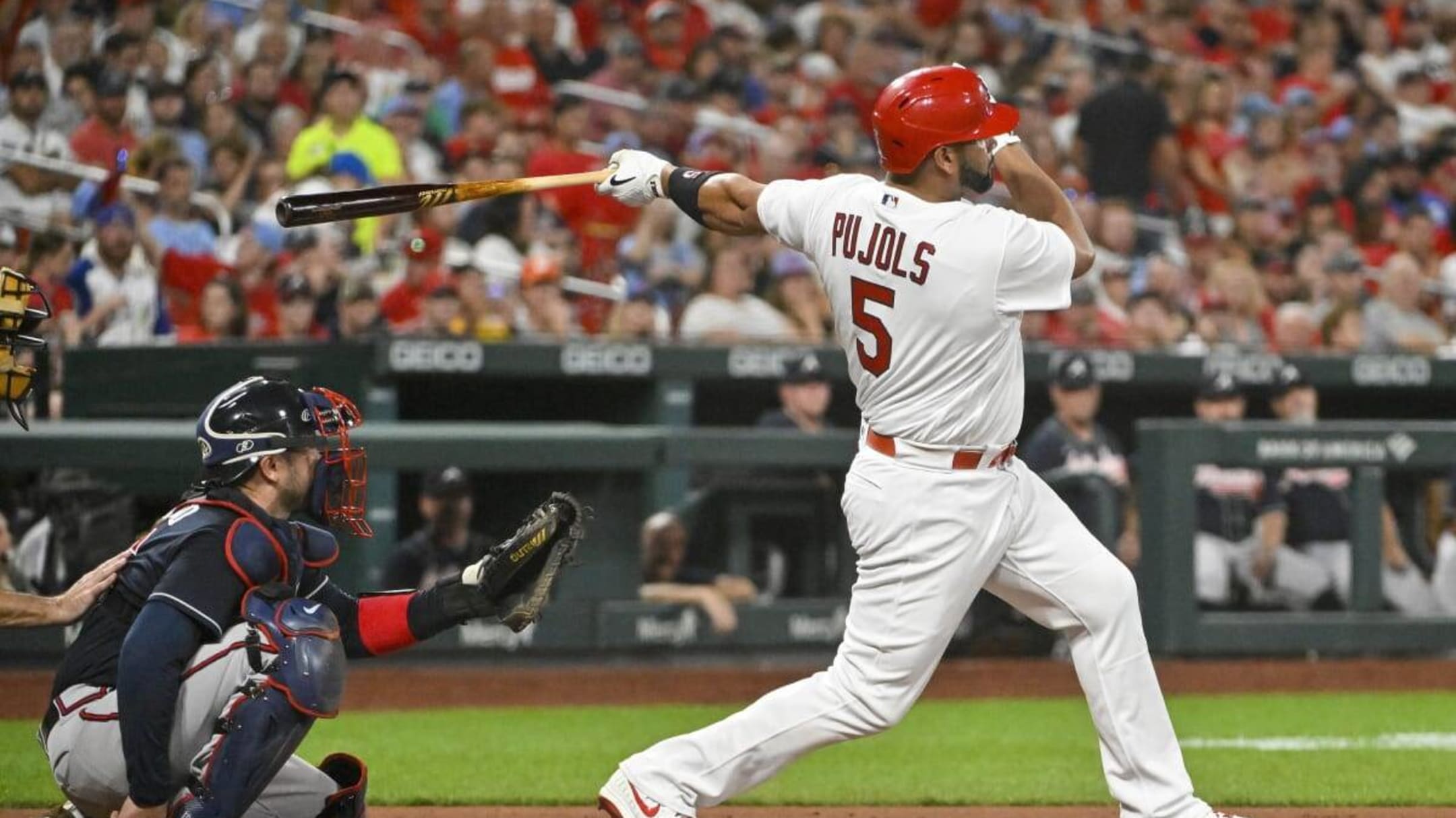 WATCH: Albert Pujols Hits Career Home Run Number 700 - Fastball