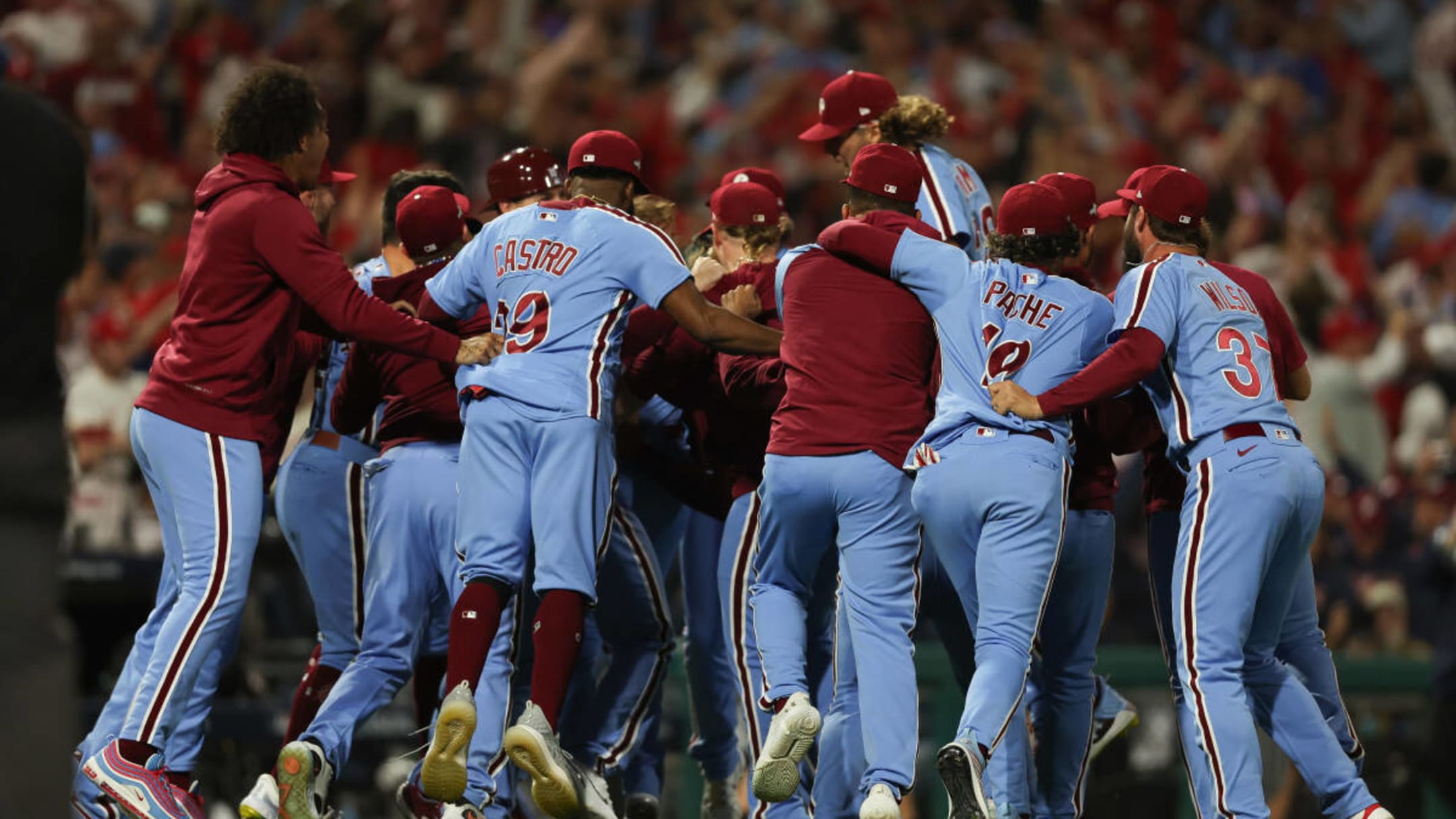 Phillies' Nick Castellanos is 'locked in' at a historic playoff pace