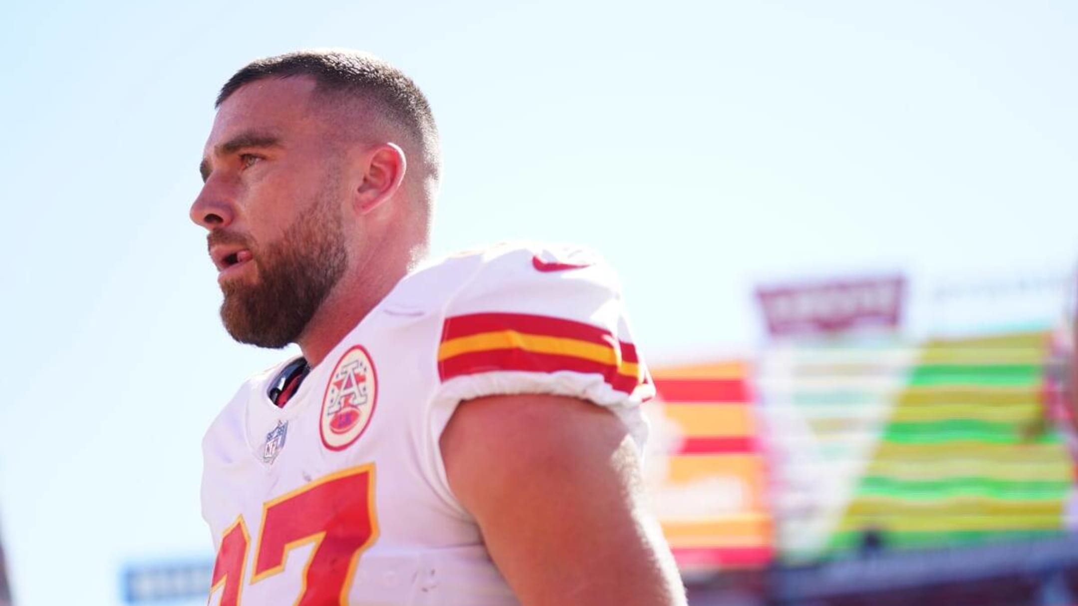 Travis Kelce Wears Stylish Pre-Game Outfit as Kansas City Chiefs Face Off  with L.A. Chargers