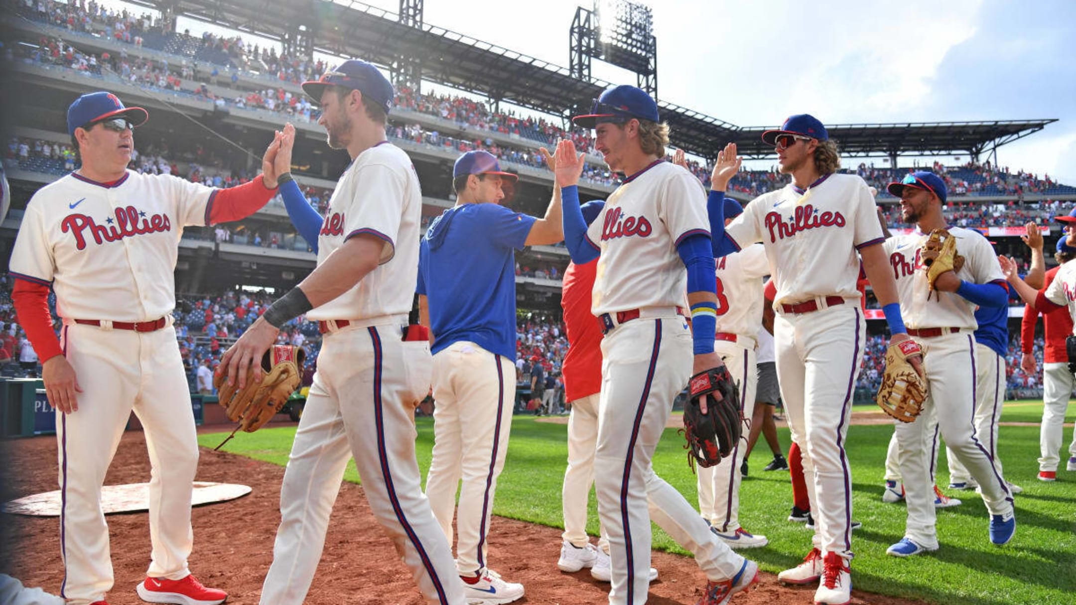 Philadelphia Phillies on X: WE'RE PLAYING POSTSEASON BASEBALL AT CBP   / X