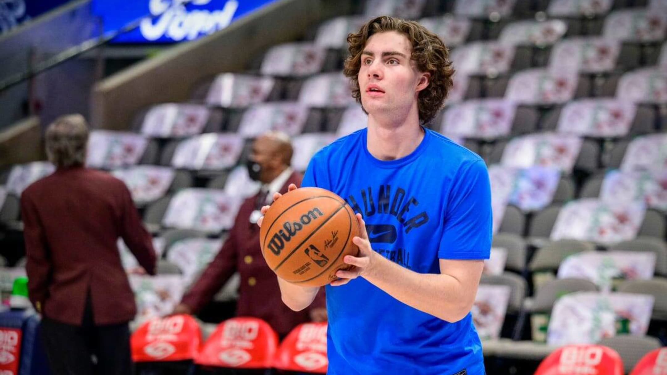 Josh Giddey Signed OKC Jersey
