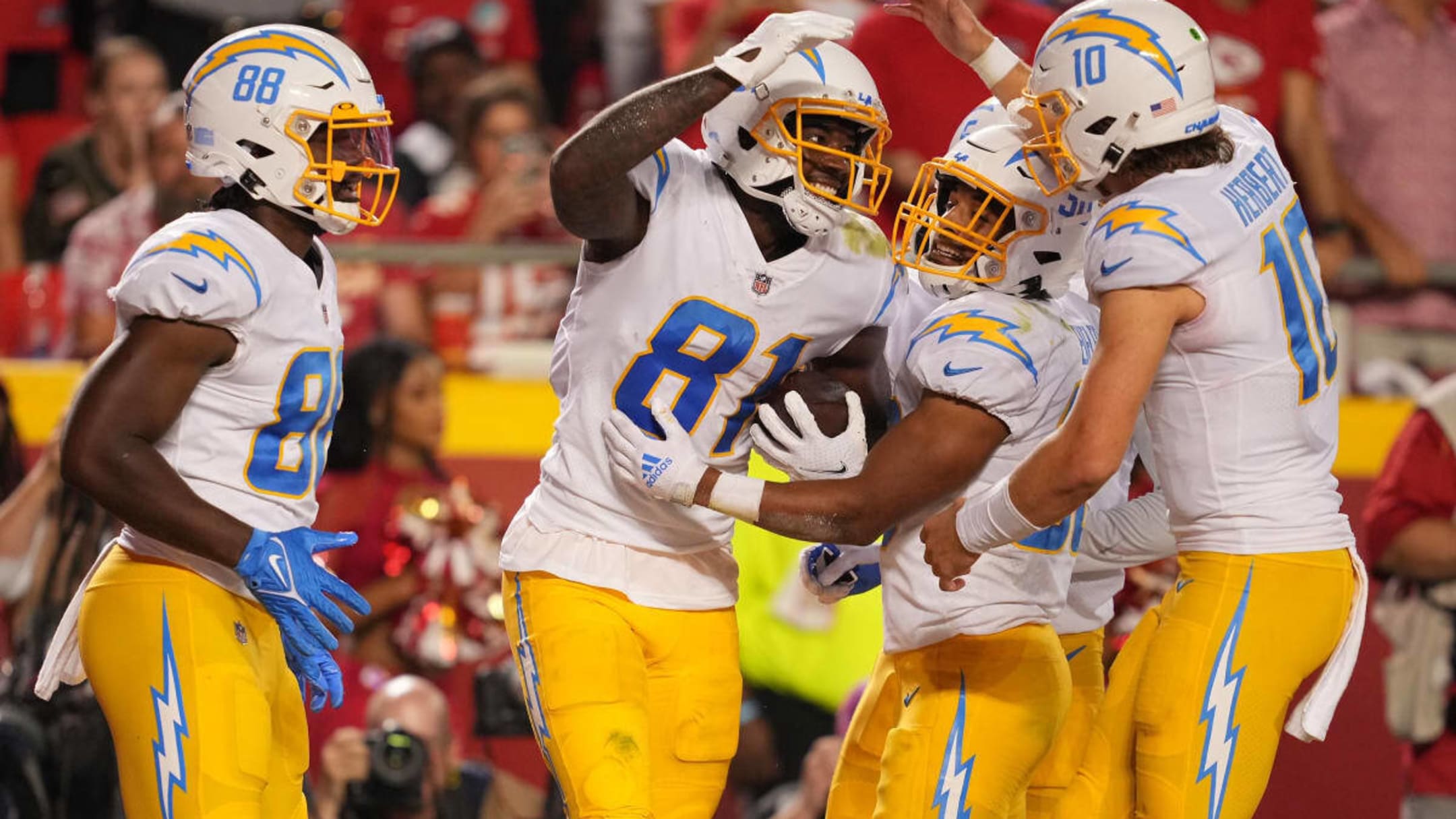 Chargers unveil uniforms with new bolts, plenty of powder blue