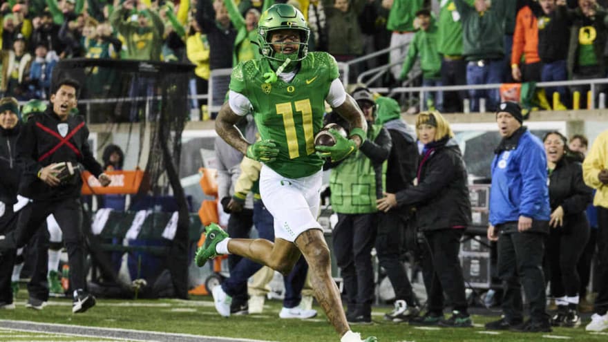 Why the Detroit Lions are a perfect fit for Oregon&#39;s Troy Franklin in the 2024 NFL Draft