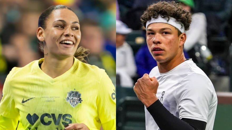 Wimbledon Video Showing Trinity Rodman Staring at Boyfriend Ben Shelton Goes Viral
