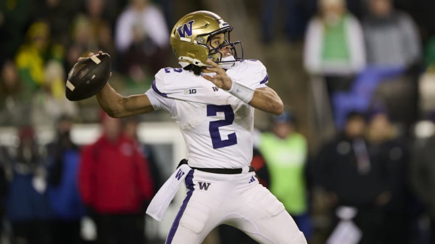 Jedd Fisch Praises Washington Huskies QB