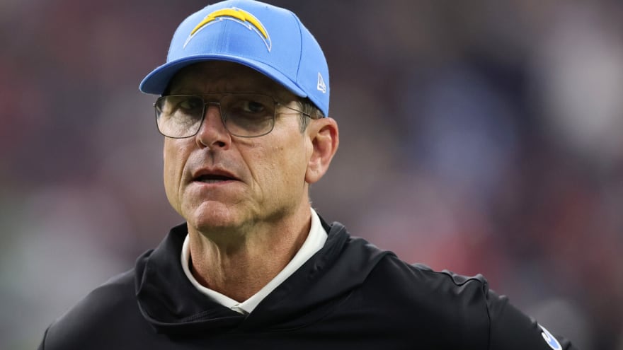 Jim Harbaugh Adds College Football Coach To Chargers Staff