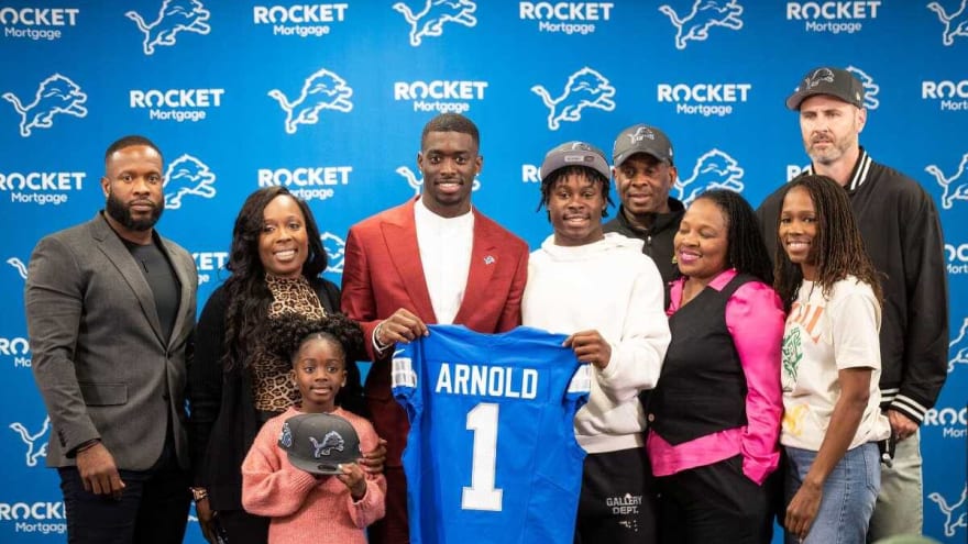 Lions&#39; rookie Terrion Arnold is ready to beat any receiver, even if that receiver is his mom