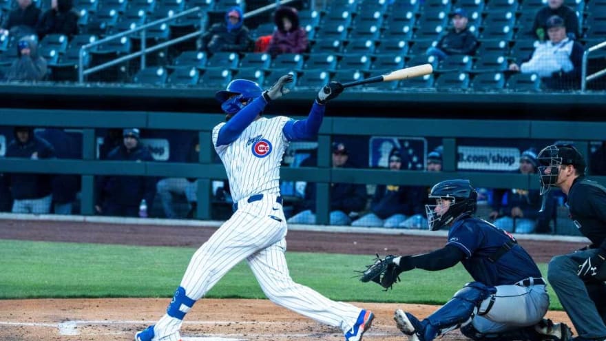 Cubs to Promote Luis Vazquez From Triple-A Iowa