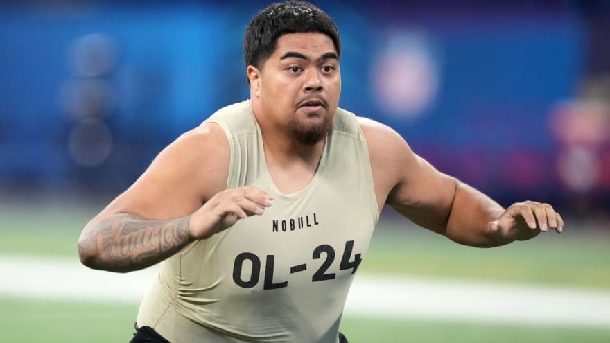 NFL Draft executive calls Taliese Fuaga a slam dunk first-round pick for the Saints