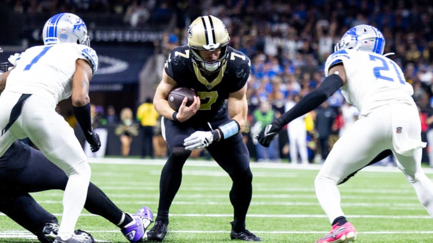 Taysom Hill continues to prove that he will put his body on the line for the Saints