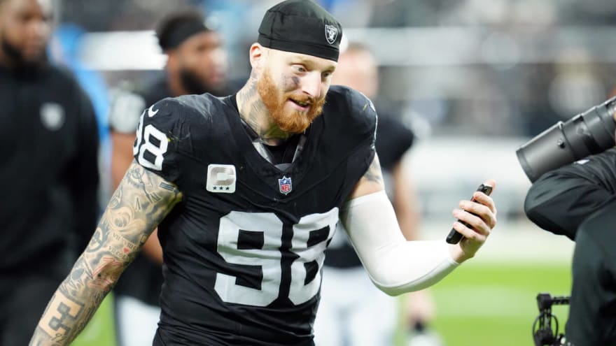 Las Vegas Raiders defensive end Maxx Crosby already has a plan for his and Christian Wilkins&#39; offseason