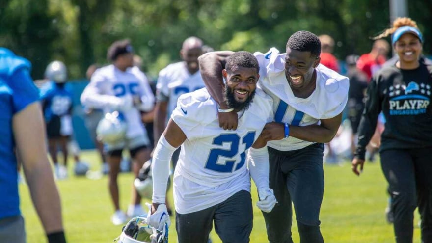 Playing start, bench and cut with the Detroit Lions brand new secondary