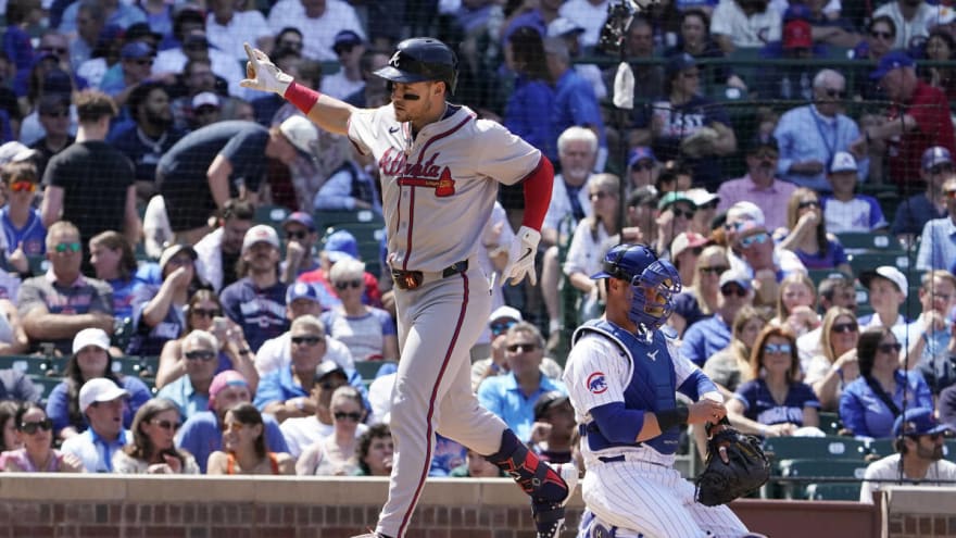 Cubs Bats Go Ice Cold, Braves Take Thursday&#39;s Game 3-0 and Capture Series