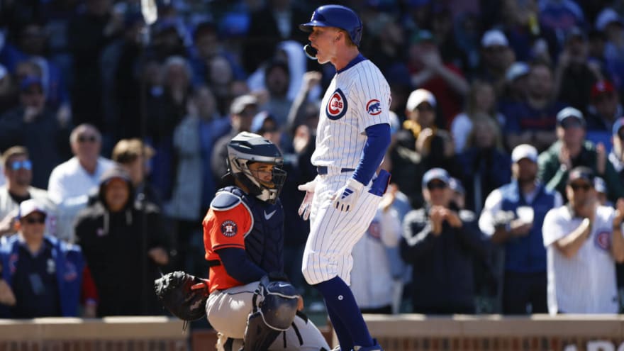 PCA Blasts First Home Run as Cubs Complete Sweep Over Astros