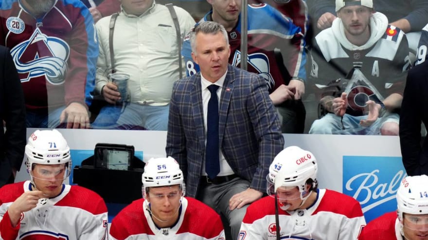 Canadiens exercise two-year option for coach Martin St. Louis