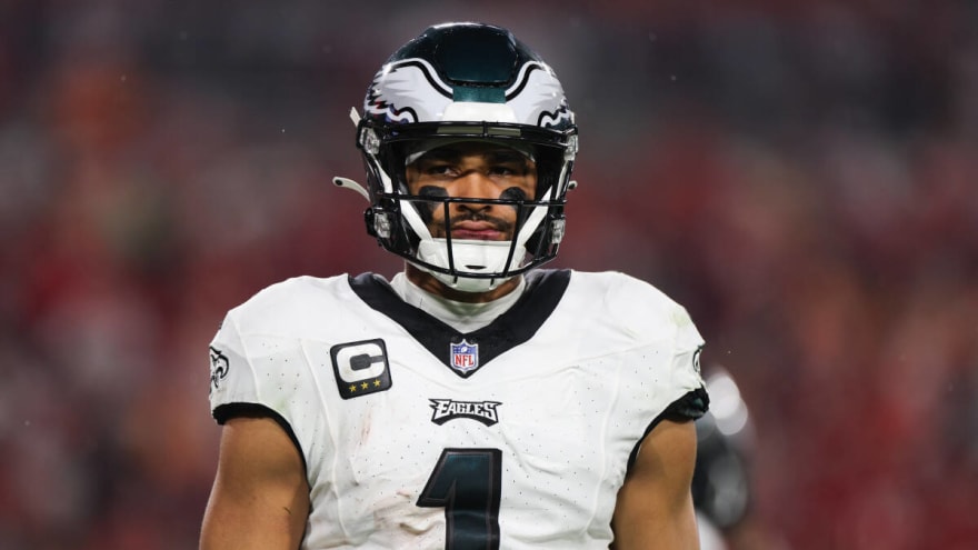 Eagles QB Jalen Hurts officially trademarks a fifth catchphrase: &#39;Be you. That&#39;s always enough&#39;