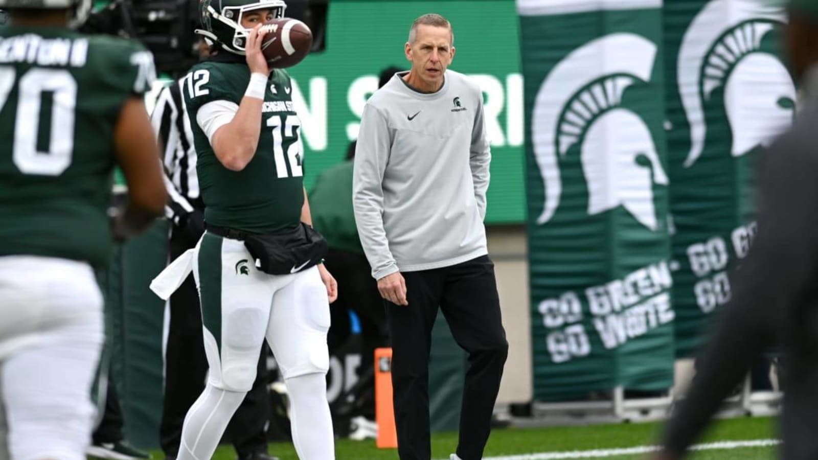 MSU&#39;s Jay Johnson: Maliq Carr becoming "a more complete player" for Spartans