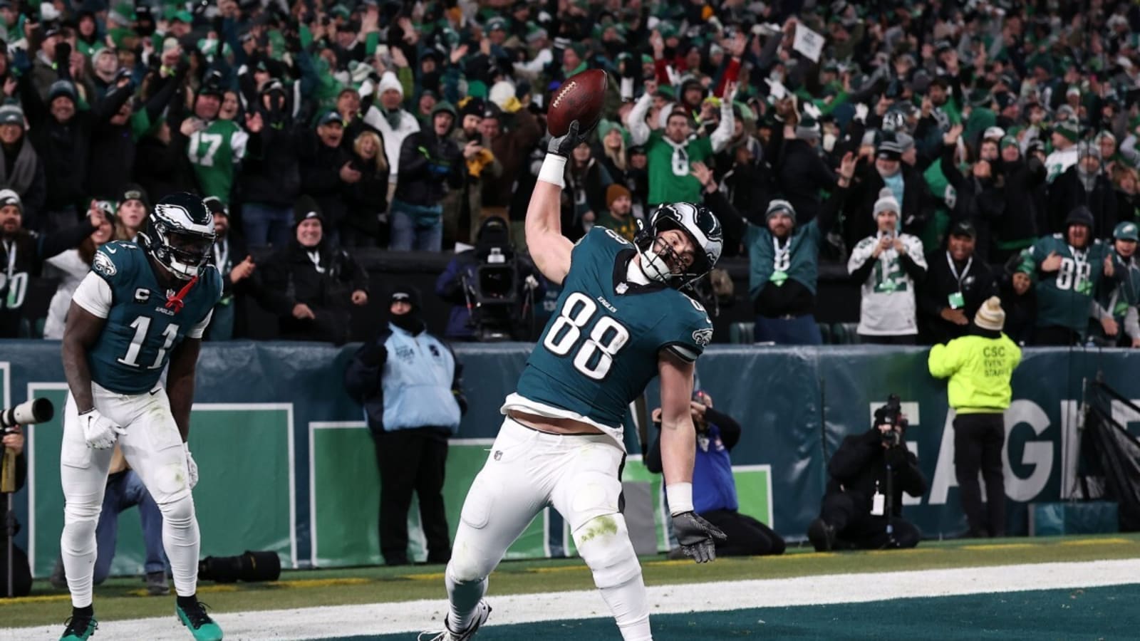 Eagles&#39; Dallas Goedert Reveals Feelings for City of Brotherly Love