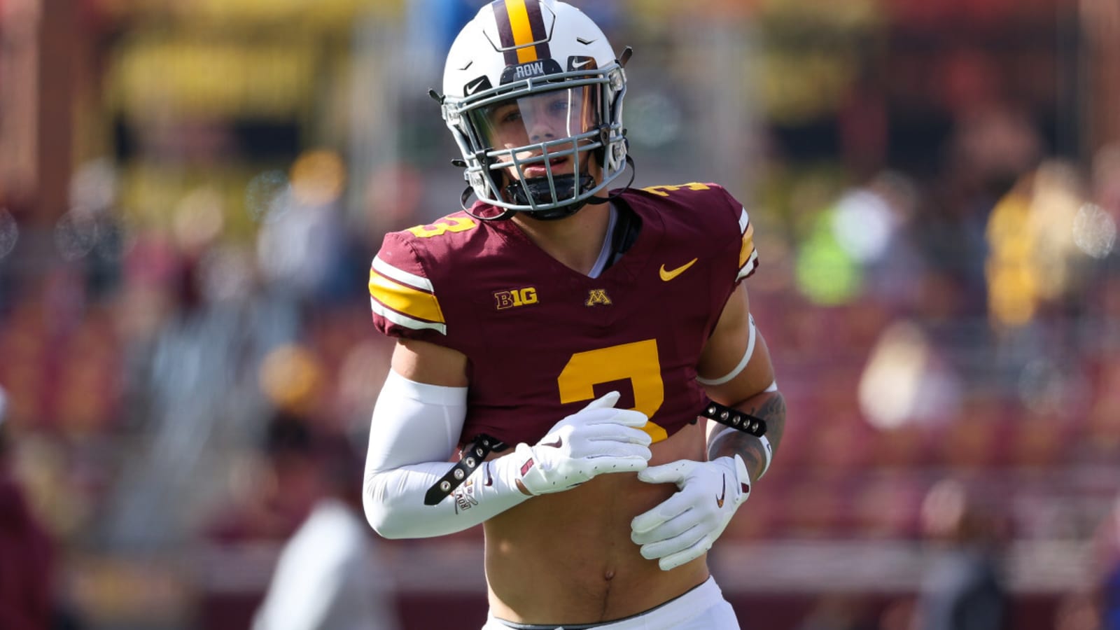 Freshman safety who hopes to replicate Travis Hunter&#39;s success as a two-way superstar earns All-Big Ten spot