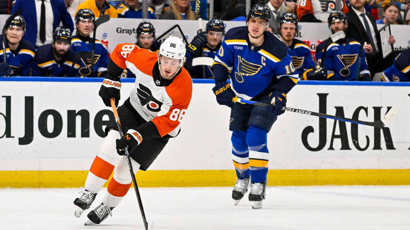 Three keys in Blues&#39; 4-2 loss against Flyers