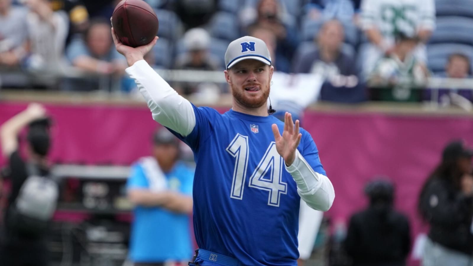 Seattle Seahawks may already be thinking about grooming Sam Darnold&#39;s eventual replacement based off their latest pre-draft visit