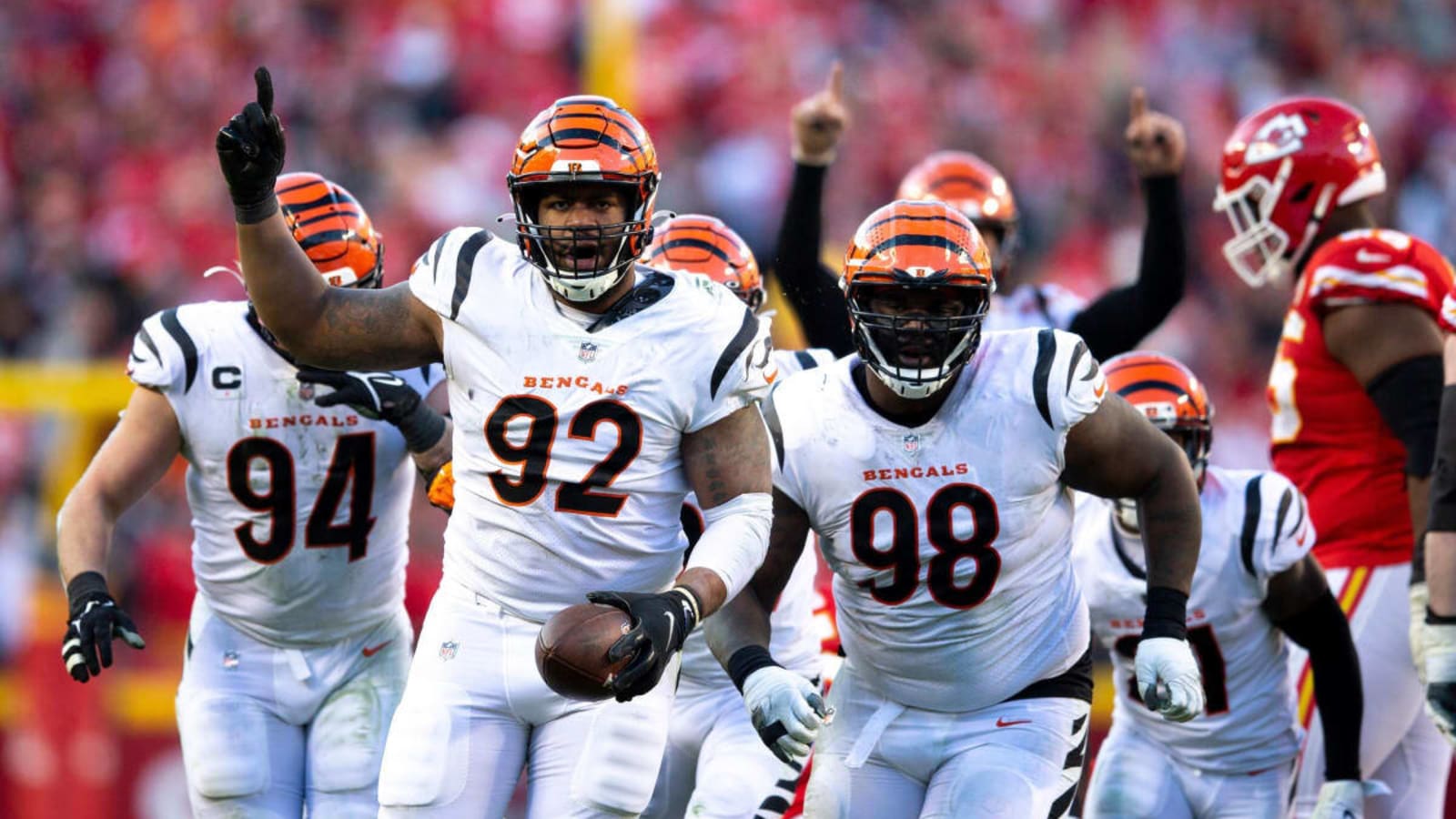 B.J. Hill Named Cincinnati Bengals Art Rooney Sportsmanship Award Nominee