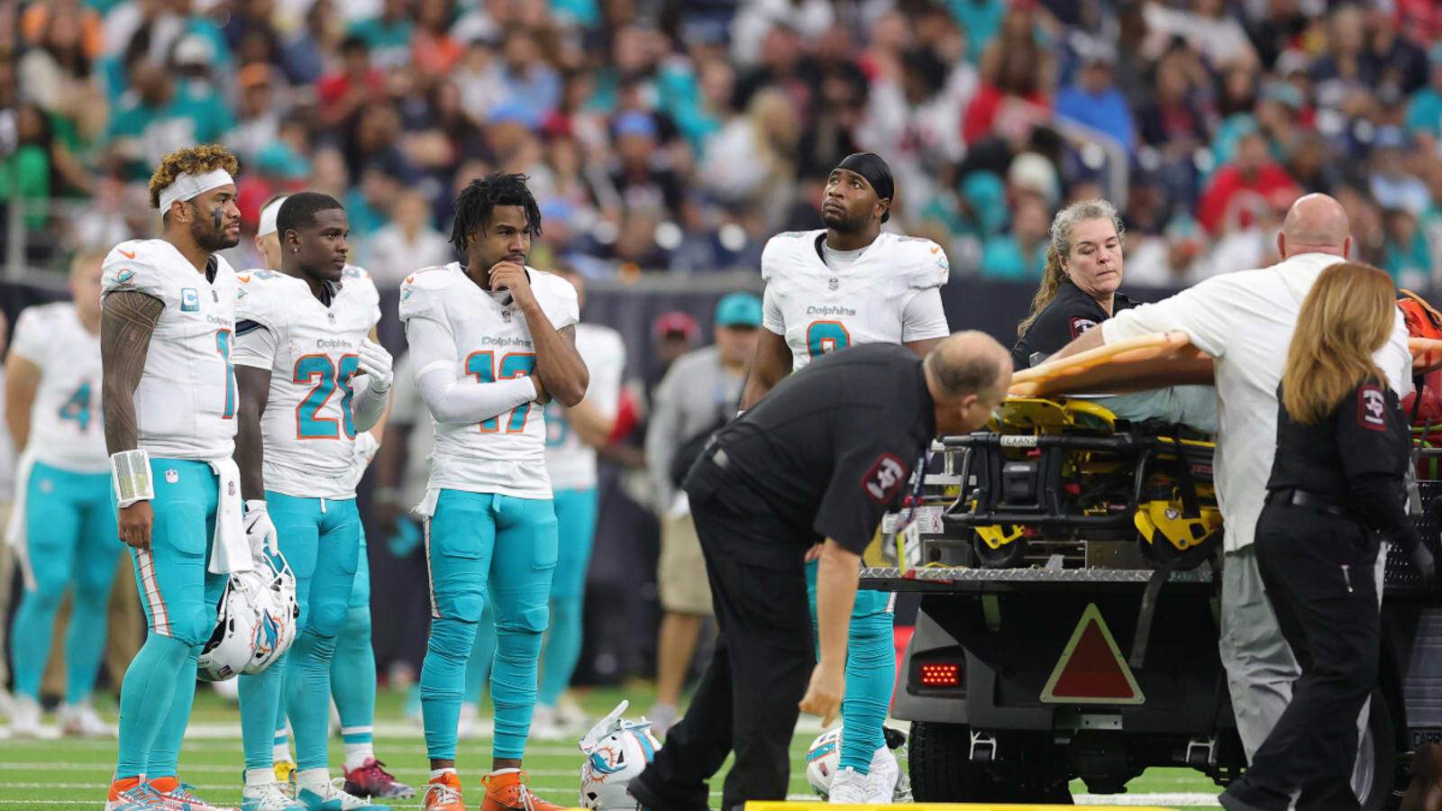 Miami Dolphins Player Hospitalized Following Injury On Sunday