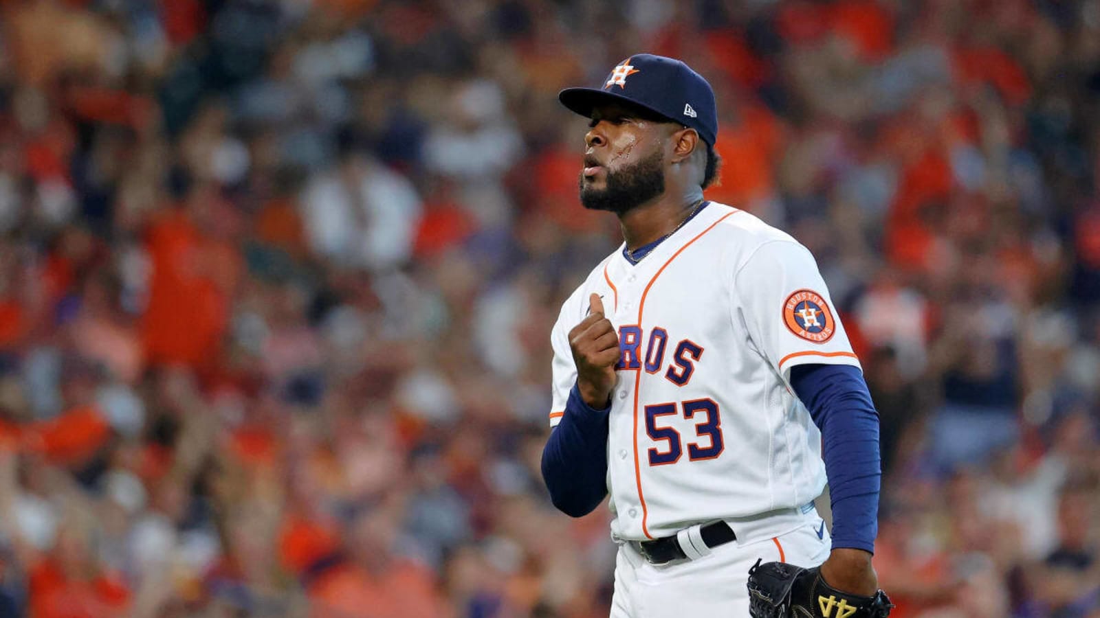 Javier Reminiscing After Signing Contract Extension With Astros