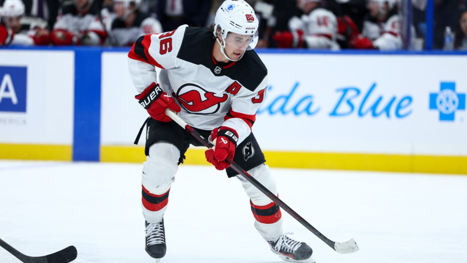 Devils&#39; Jack Hughes Reacts to Joining Auston Matthews at Team USA