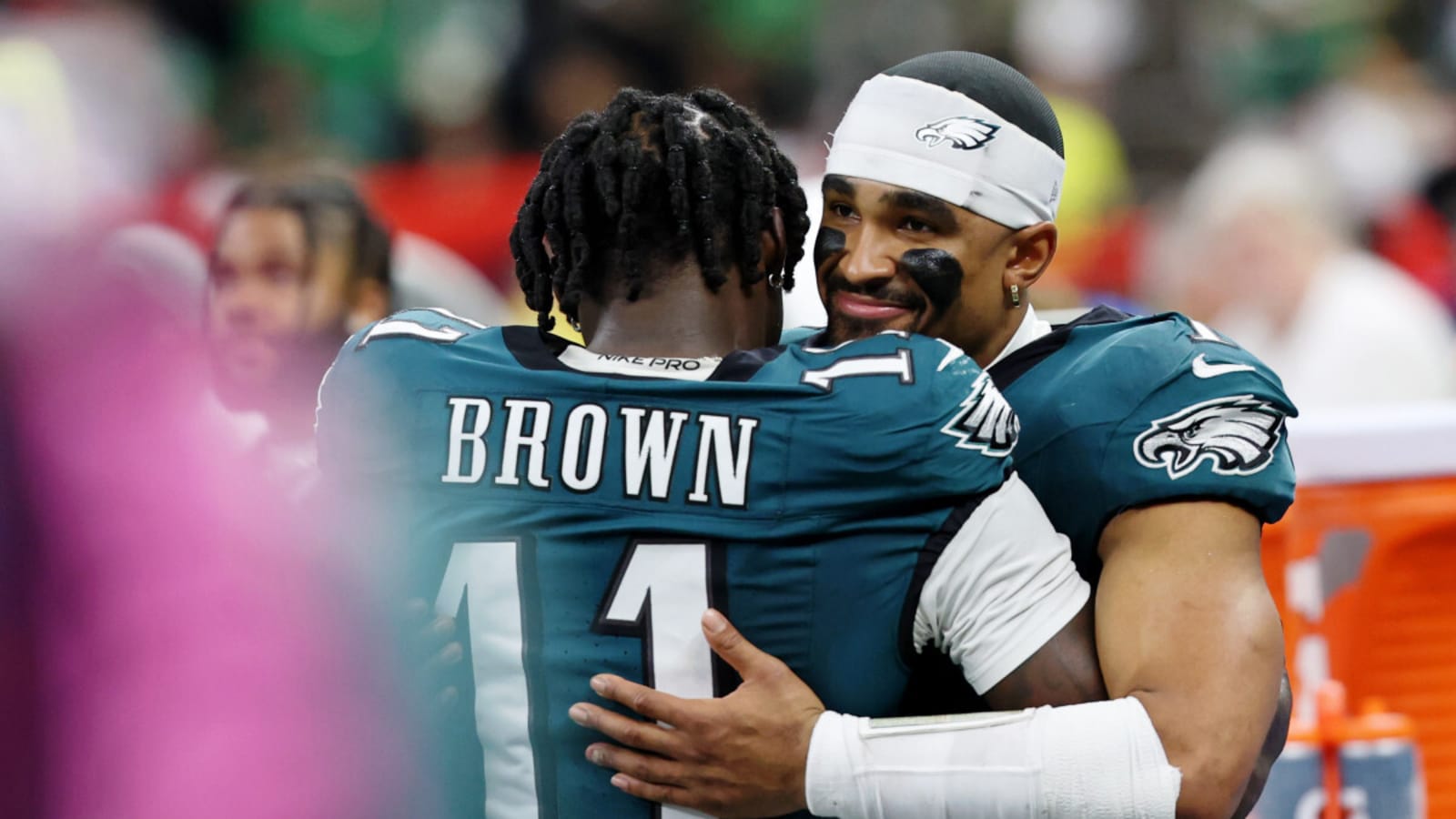 Eagles&#39; A.J. Brown gets honest about his relationship with Jalen Hurts: &#39;We&#39;re two alphas who want to be the best&#39;