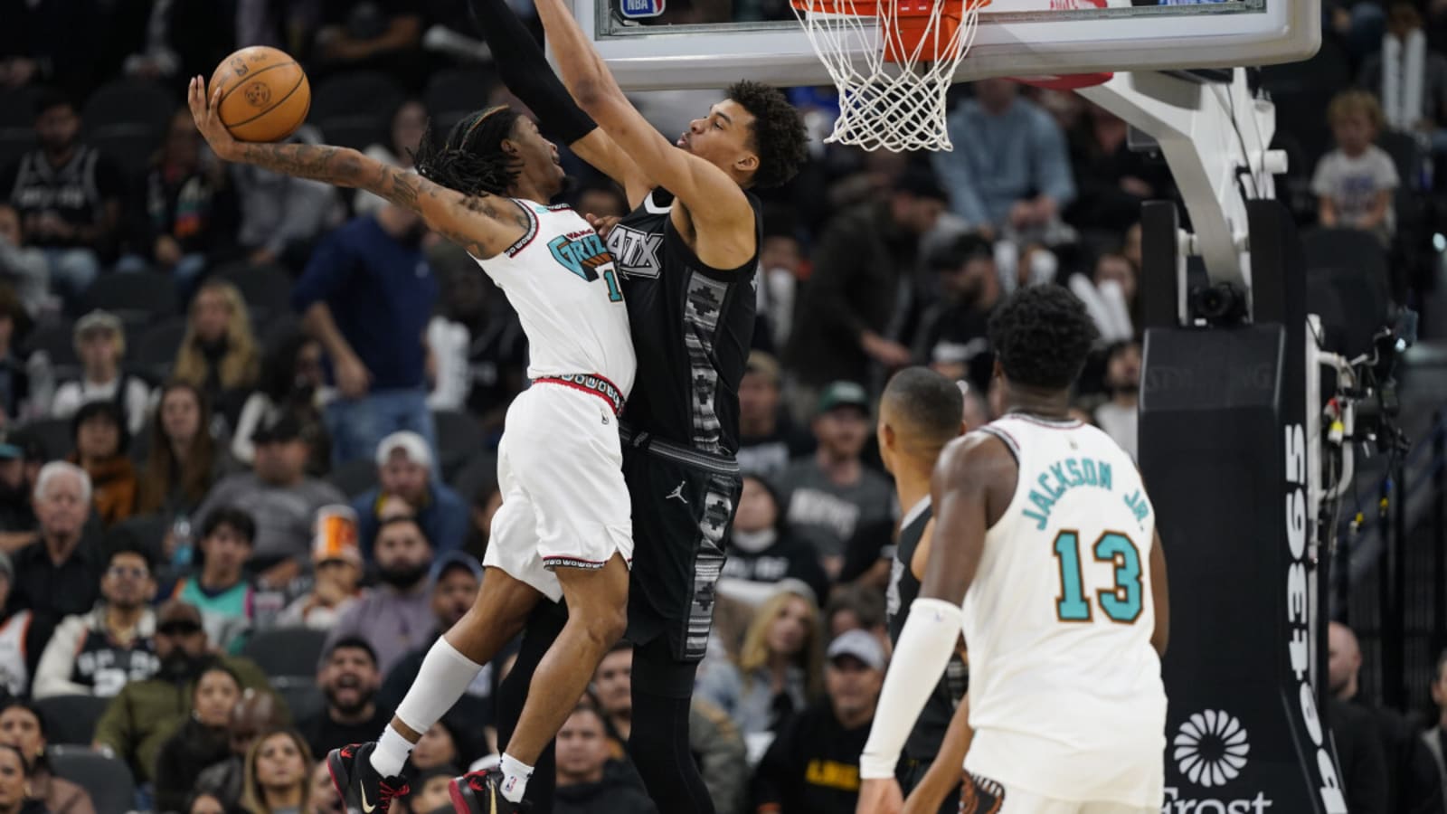Ja Morant Goes Viral With Vicious Poster Dunk on Victor Wembanyama