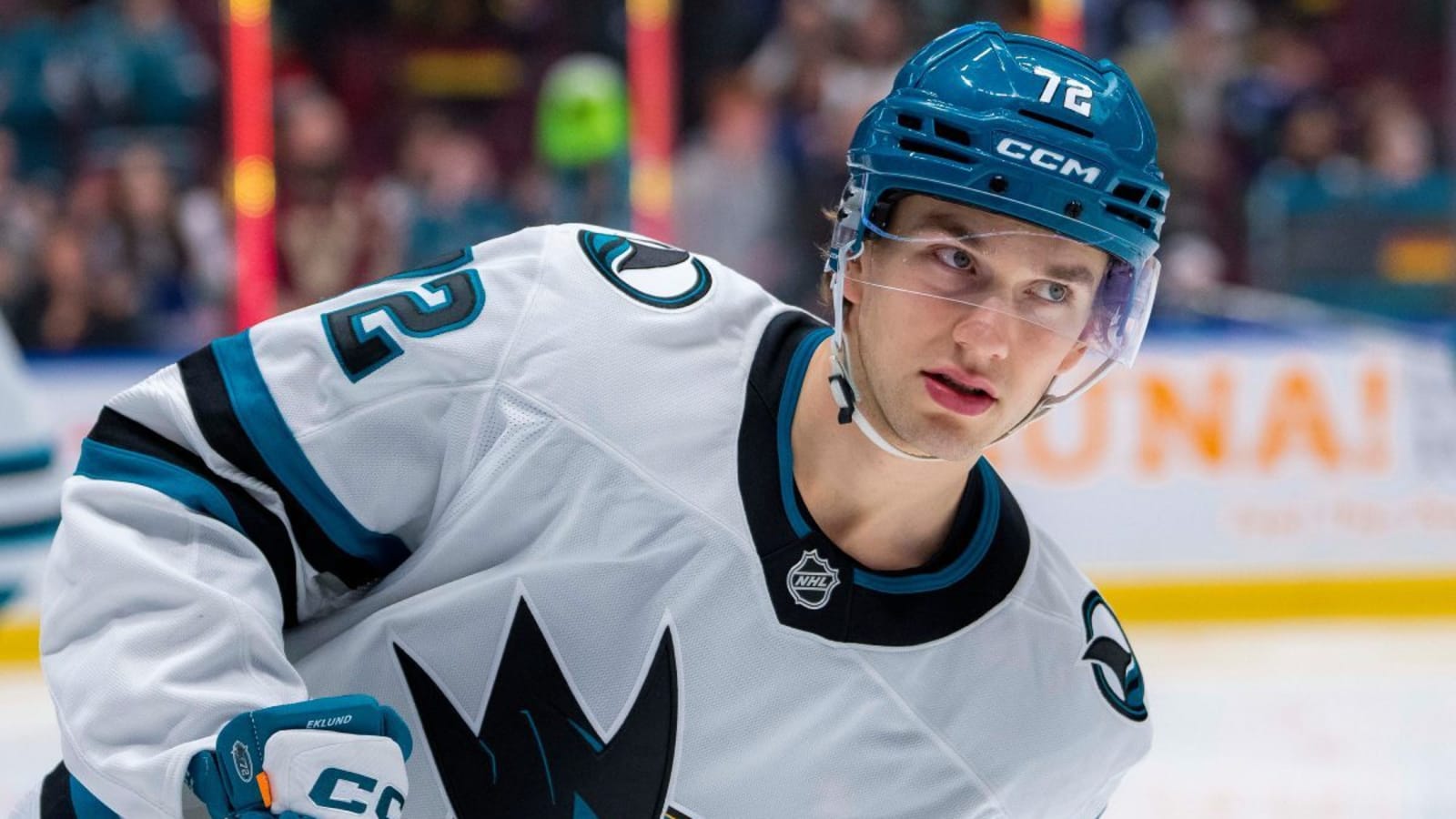 Sharks’ William Eklund hospitalized in pre-World Championship game