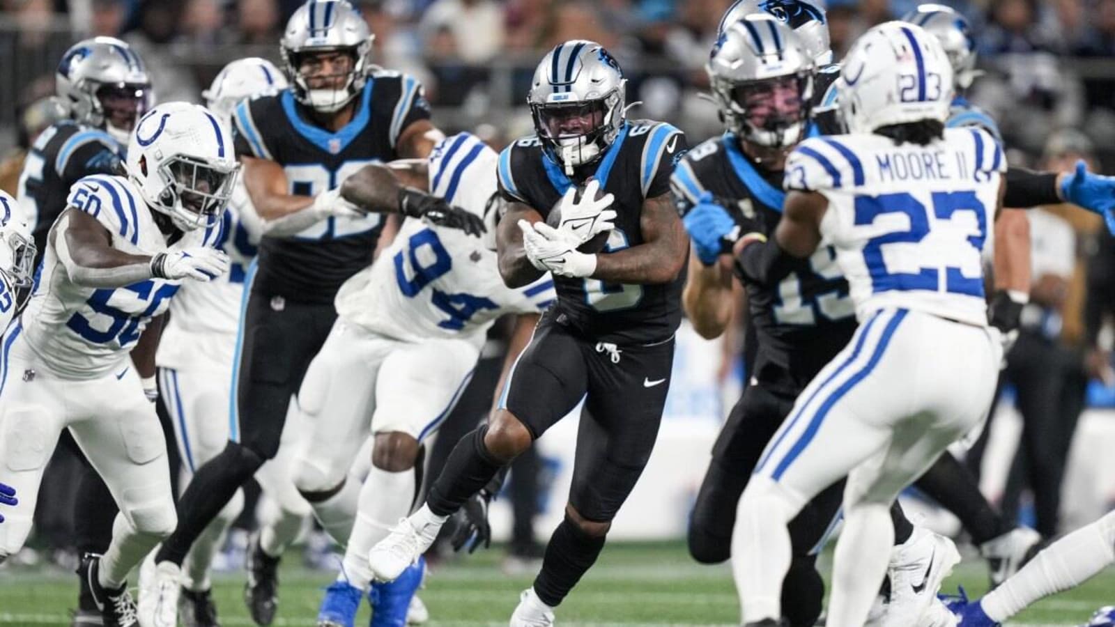 Miles Sanders remains the Panthers&#39; biggest disappointment at the season&#39;s midpoint