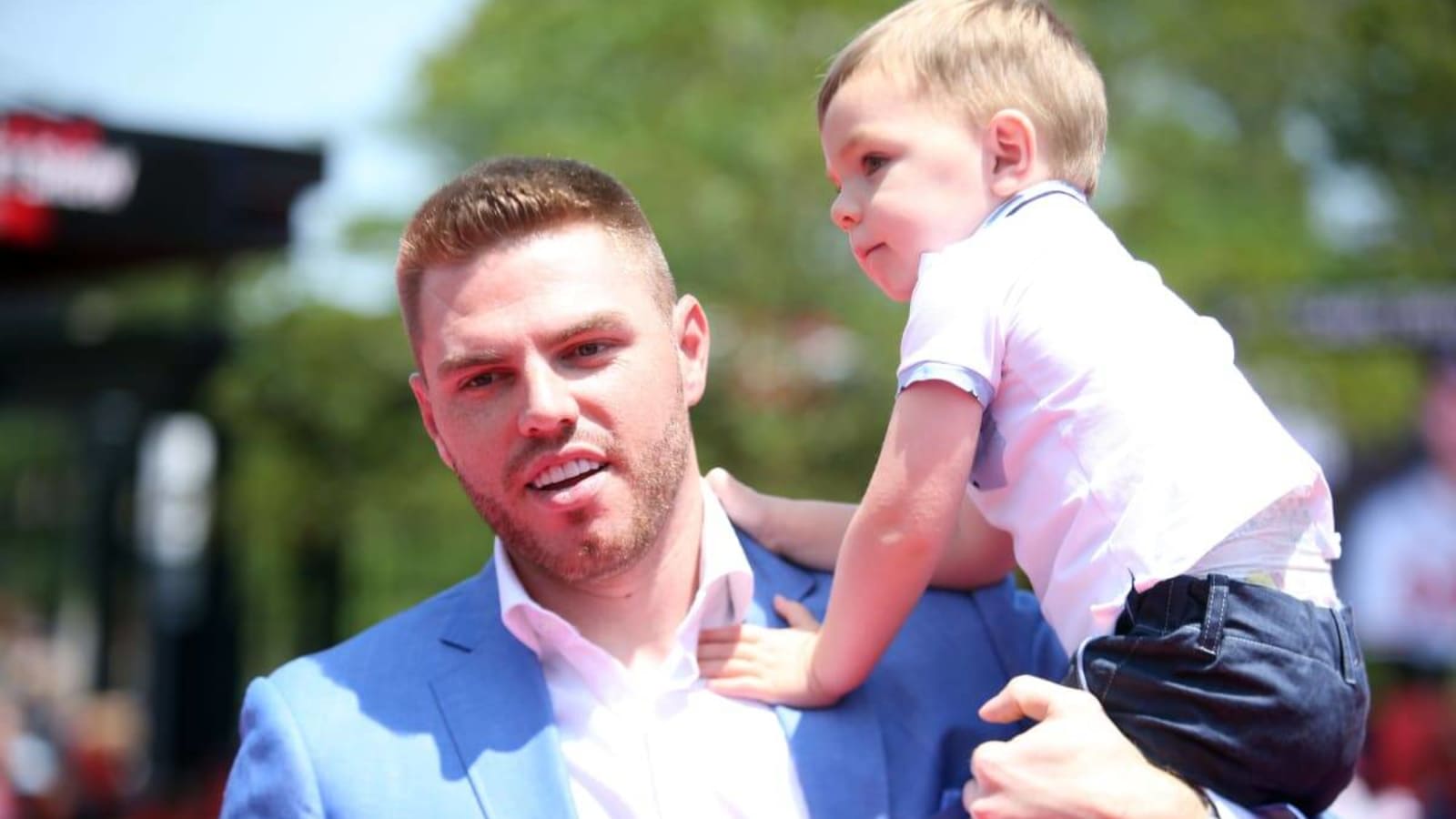 WATCH: Dodgers' All-Star Freddie Freeman's son shows off