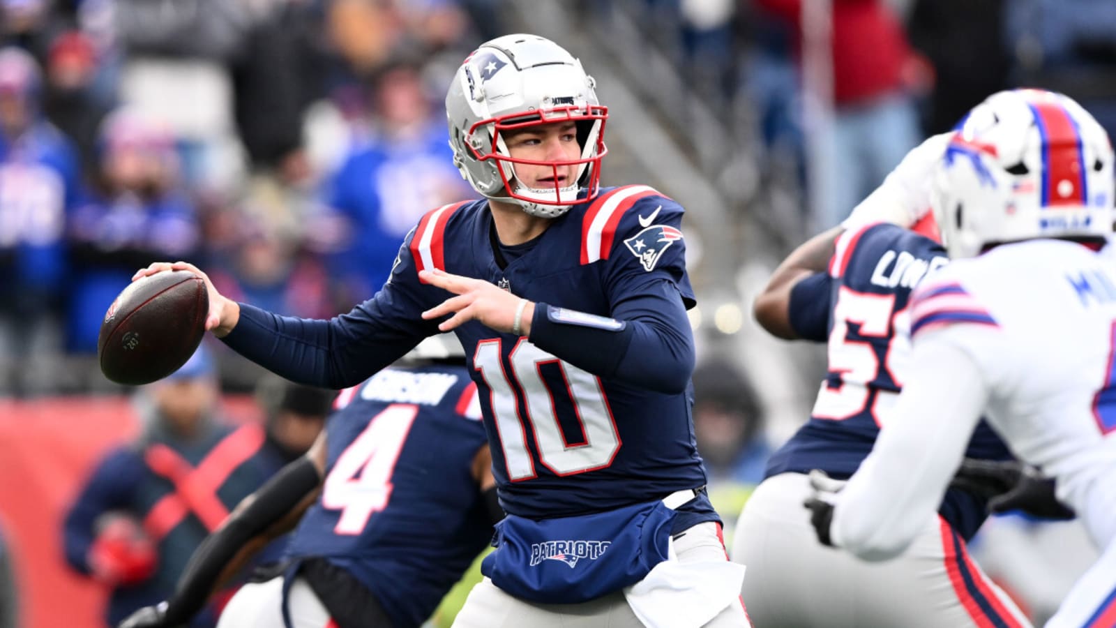 New England Patriots 7 round 2025 NFL mock draft reloads team to build around Drake Maye&#39;s stellar rookie year