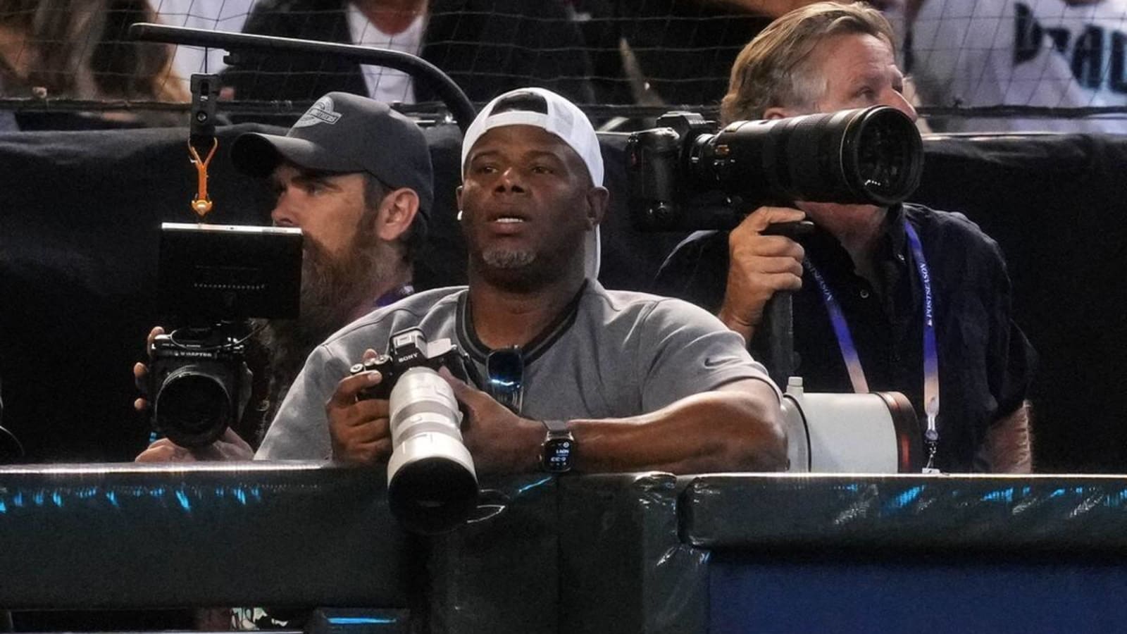 Seattle Mariners&#39; Legend, Hall of Famer, Puts in Work at Game 5 of World Series