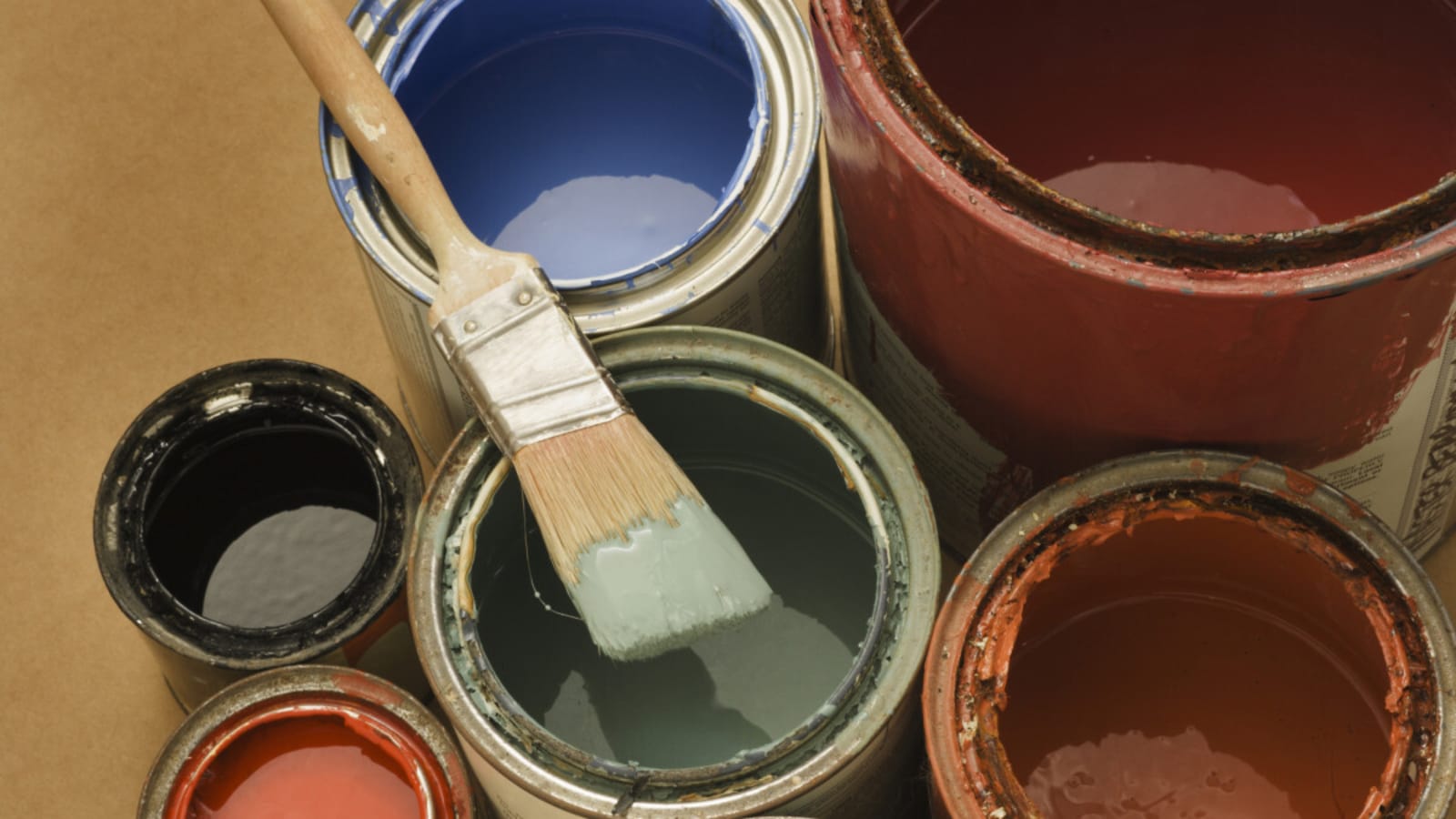How to Store Open Paint Cans