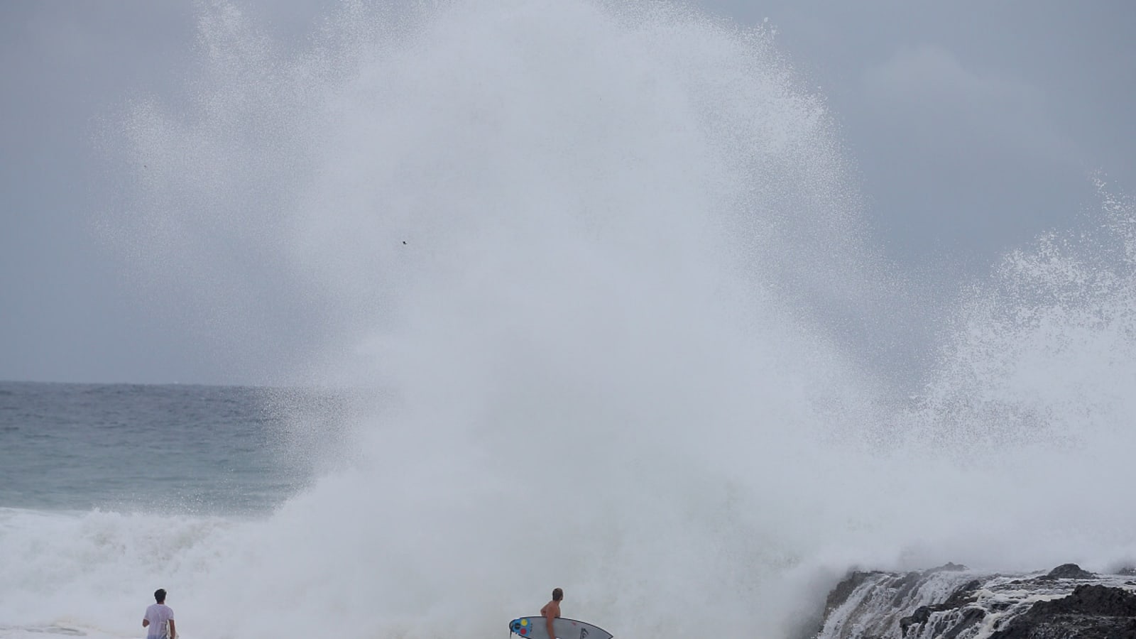 “Mini Cyclone” Sweeps Aussie Surfer Out to Sea (Video)