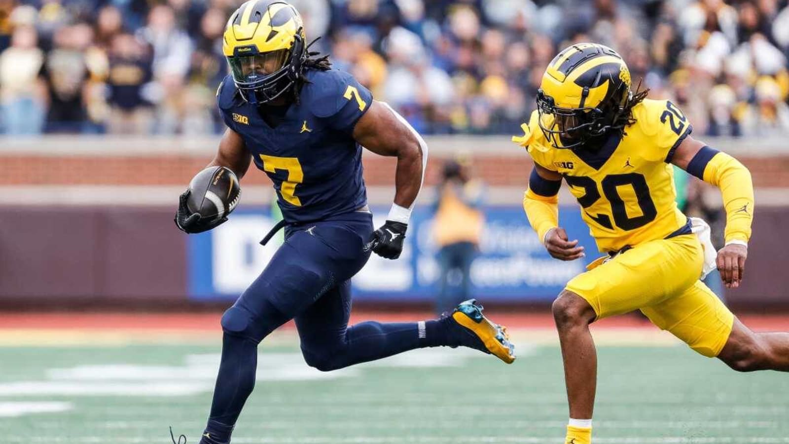 Alex Orji and Donovan Edwards look set to dominate for Michigan Football coming out of the spring game